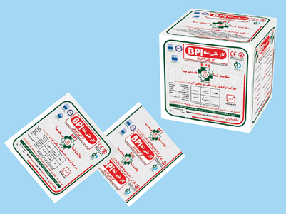 گاز طبی شفا BPI (گاز طبی استریل)